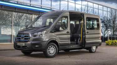 Ford E-Transit Extended Range - door open